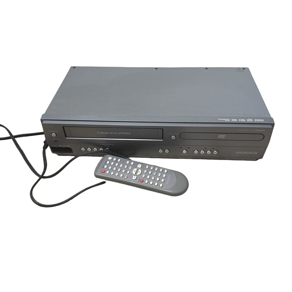 Magnavox DV226MG9 VCR Combo Player VHS 4 Head Hi Fi With Remote Works